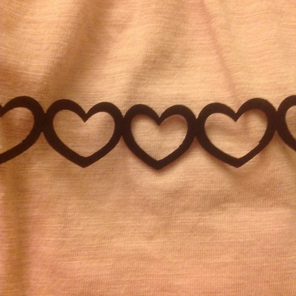 ❤️ OPEN HEART BLACK CHOKER NECKLACE - Picture 3 of 6